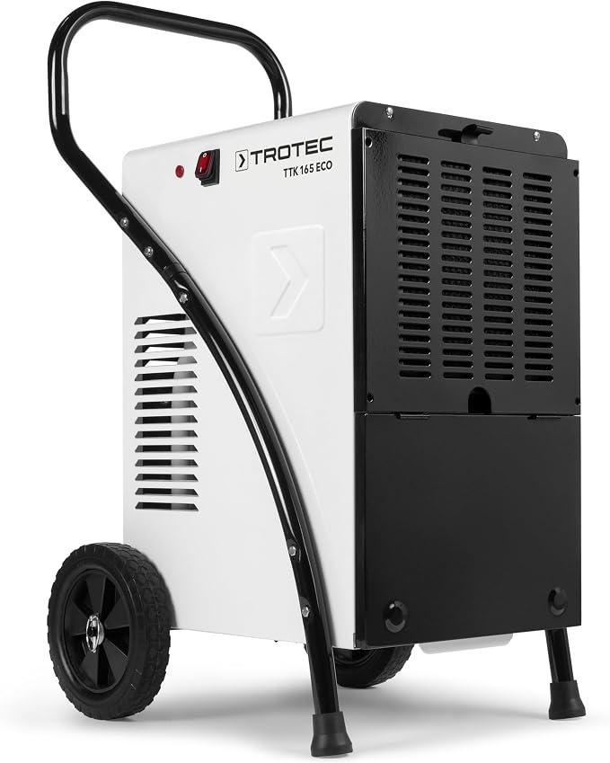 Bautrockner Luftentfeuchter - 52 L/Tag, bis 90 m?/230 m?, Stahlgehäuse, Dauerbetrieb, 5-L-Tank