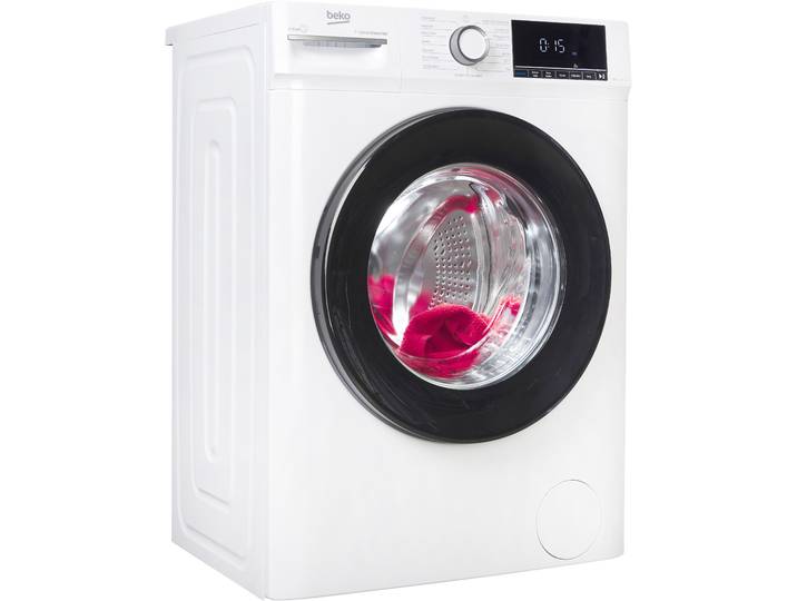 BEKO Waschmaschine WMOFE841 , Energieeffizienz: A, weiß, B:60cm H:84,7cm T:52cm, Waschmaschinen, SteamCure-Dampffunktion für schonende Pflege und Frische, Waschmaschine