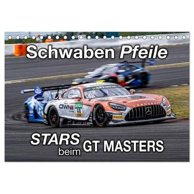 Schwaben Pfeile - STARS beim GT MASTERS (Tischkalender 2027 DIN A5 quer), CALVENDO Monatskalender