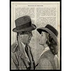 POSTER Schreckliche Wahrheit A4 Schwarzer Rahmen