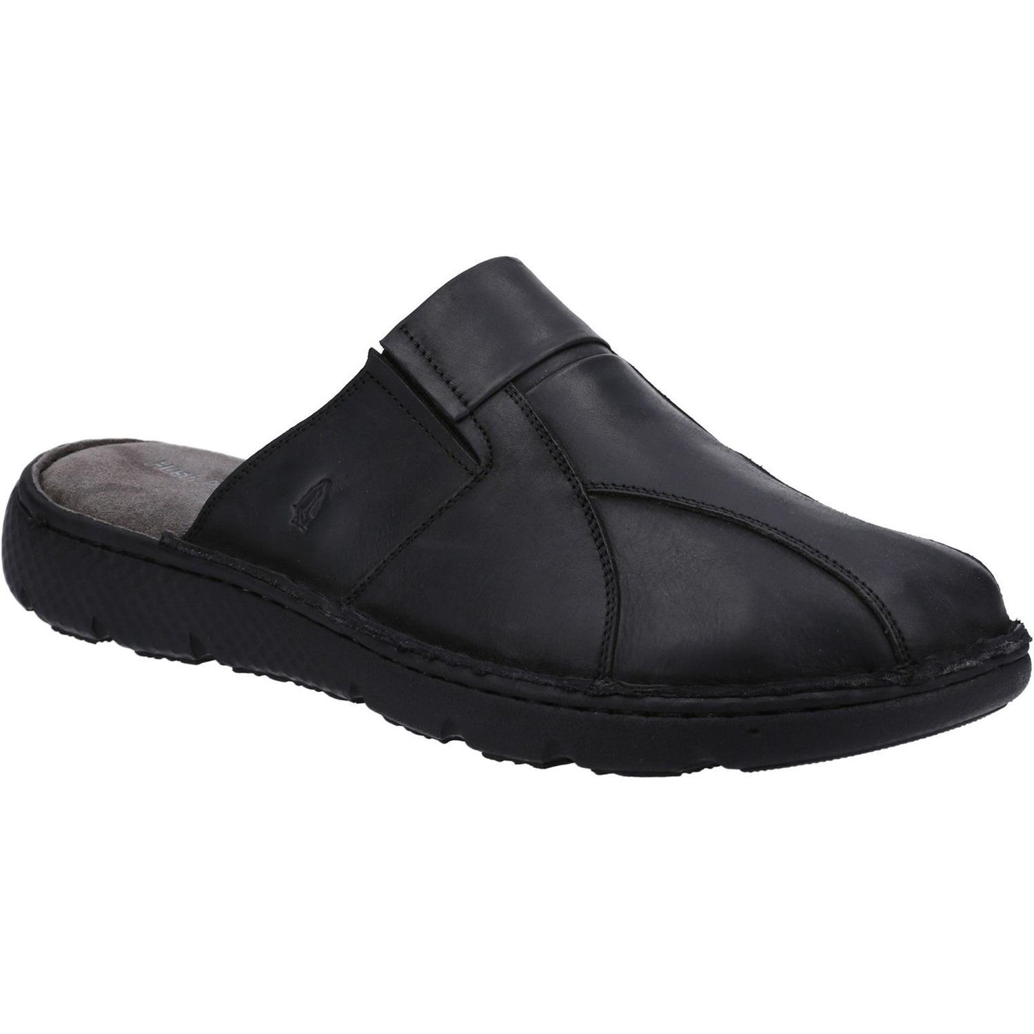 Hush Puppies Herren Carson Clogs Sandalen Schwarz