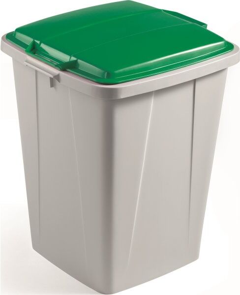 Durable Durabin Låg T/affaldsspand 90 L, Grøn