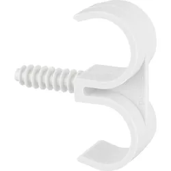 Fix-Ring Ø 25 mm, 2-Rohre Bohrloch 8 mm, VPE = 100 Stück