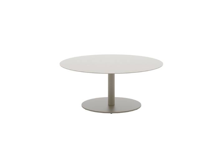 Design Outdoor Loungetisch „May“ Ø 90 cm Hellgrau NEW WORKS