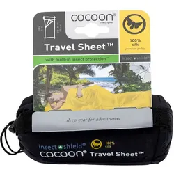 Cocoon Insect Shield TravelSheets, 218 x 90 cm 100% Seide rhino