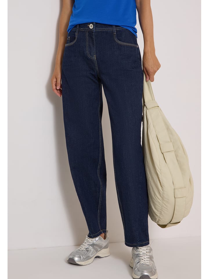 Cecil Jeans - Barrel fit - in Dunkelblau - W26/L30