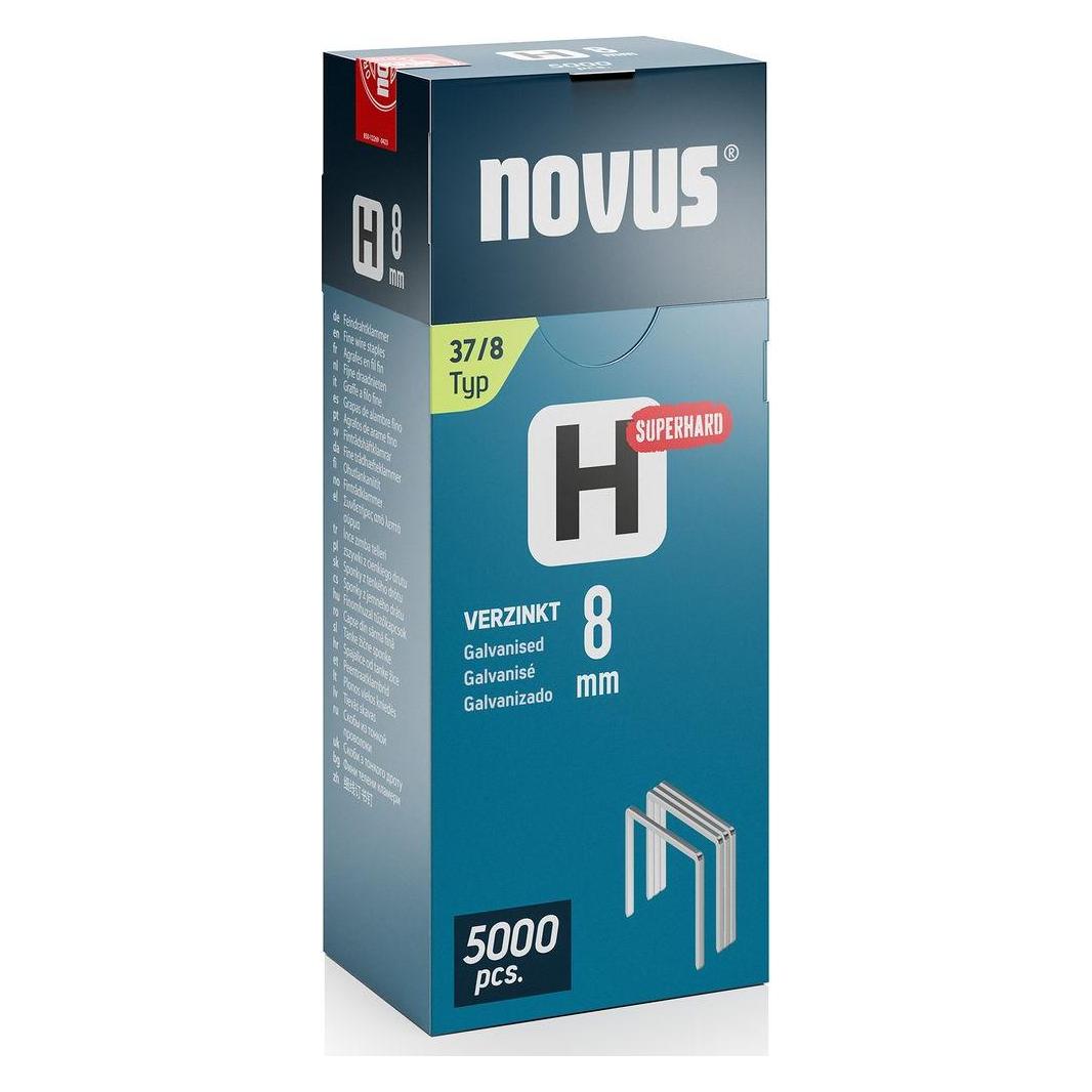 Novus Feindrahtklammern H 37 8mm Super Hard (042-0771)