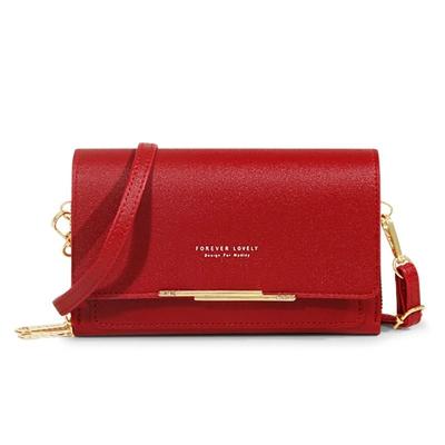 Versatile Multi Compartment Lifestyle Handbag red
