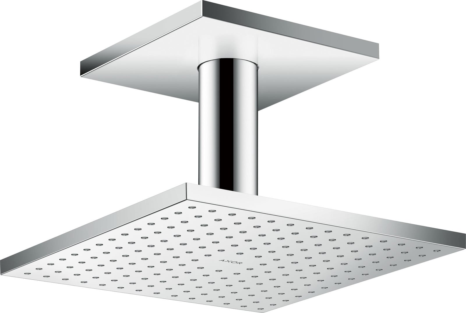 Hansgrohe Axor douchekop inbouwmodel chroom 250/250 met 2 straalpatronen voor plafondmontage