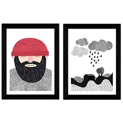 POSTER Set Mit 2 Matrose – Kinder A4 Rahmenlos
