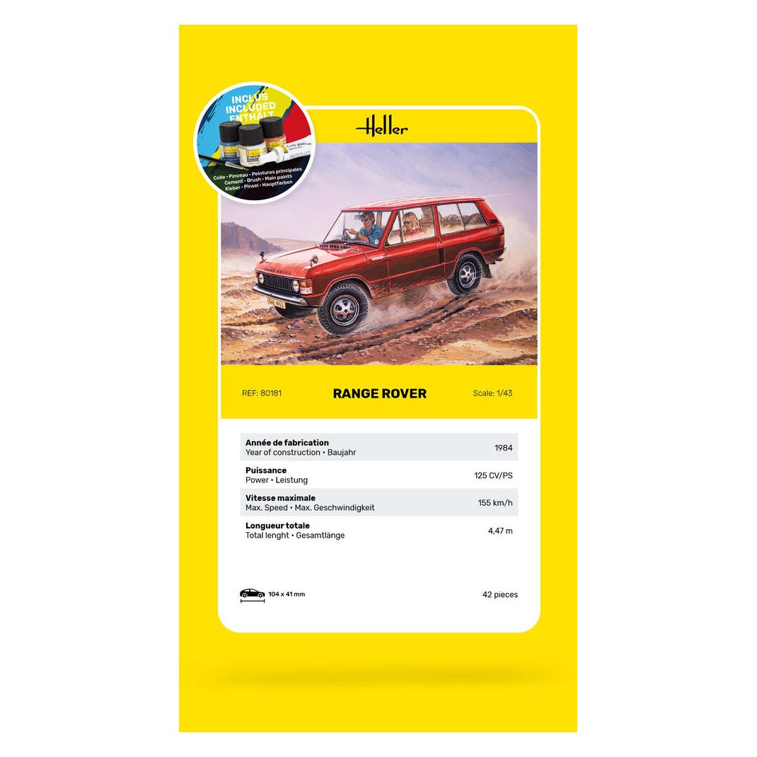Heller 56181 Starter Kit Range Rover 1/43 (56181)