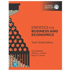 Statistics for Business and Economics, Global Edition, Sachbücher von Betty Thorne, Paul Newbold, William L. Carlson