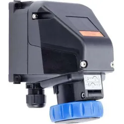 Stahl Kleinsteckdose 8572/13-306