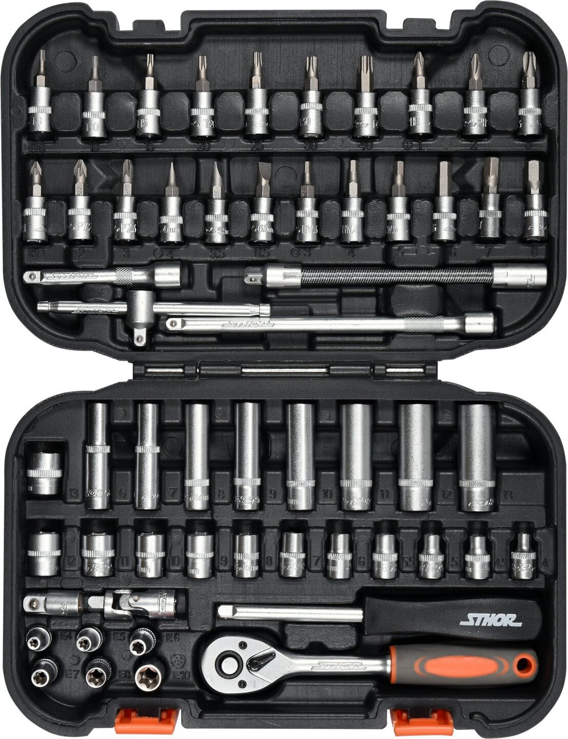 TRIZERATOP 56-delige gereedschapsset 1/4"