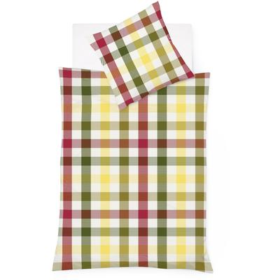 Bettwäsche FLEURESSE "Lech 3742", bunt (multicolor), B/L: 200cm x 220cm, 1 Stk., 2 Stk., Flanell, B/L: 80cm x 80cm & 80cm x 80cm, 3 Stk., Flanell, Obermaterial: 100% Baumwolle, Bettwäsche, Bettwäsche, Edelflanell, Baumwolle, in Gr. 135x200, 155x220,...