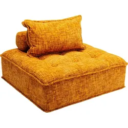 KARE DESIGN Sofa 1-Sitzer Portofino 70516 Stoff Orange