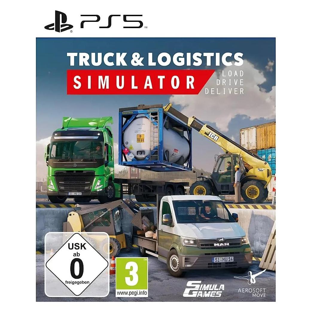 Aerosoft Truck & Logistics Simulator (PS5, DE) (59227)