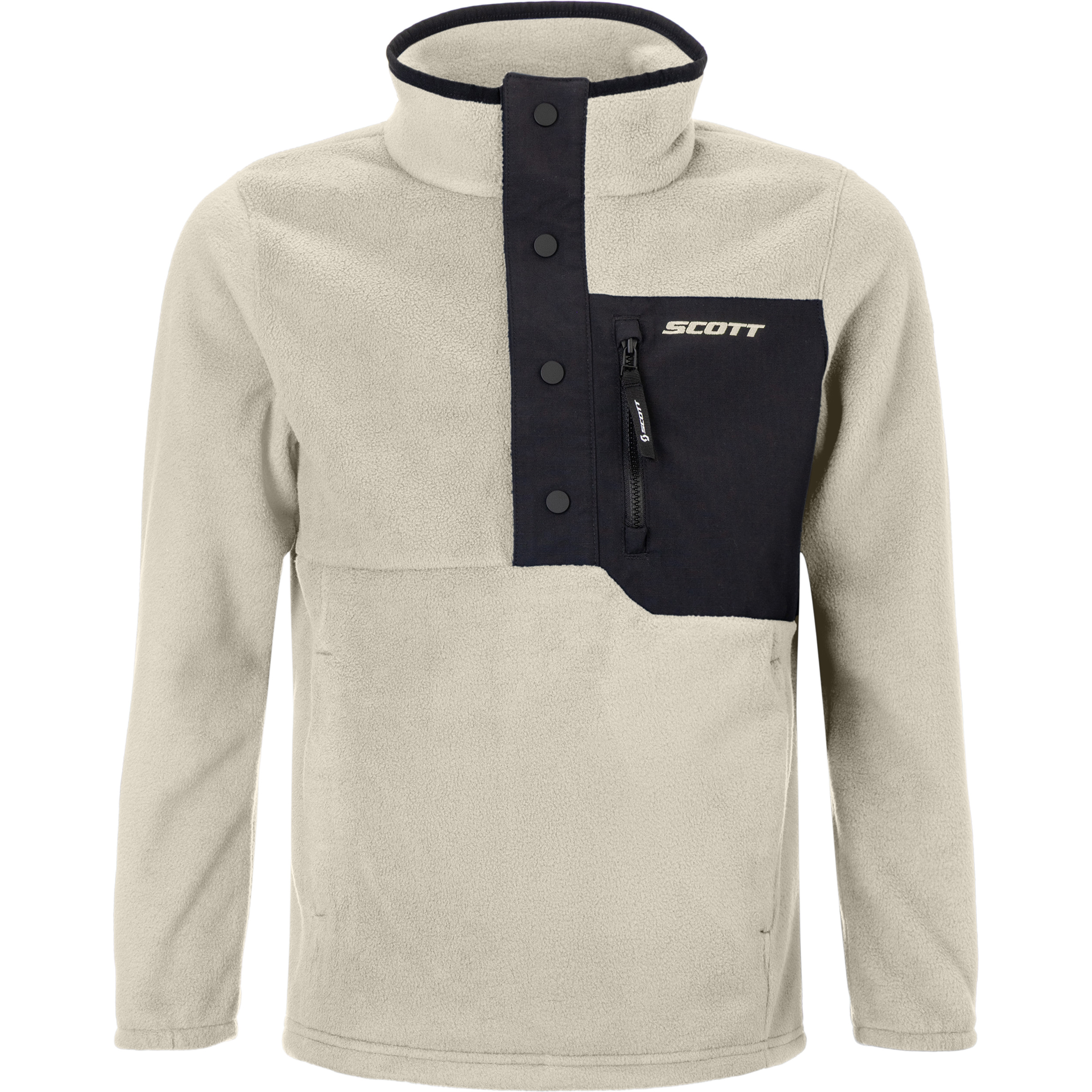 Scott Original Fleece Kinder Pullover beige Größe 140 Lifestyle Schnell trocknend