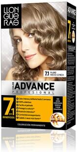 Llongueras Color Advance #7,1-Rubio Ceniza