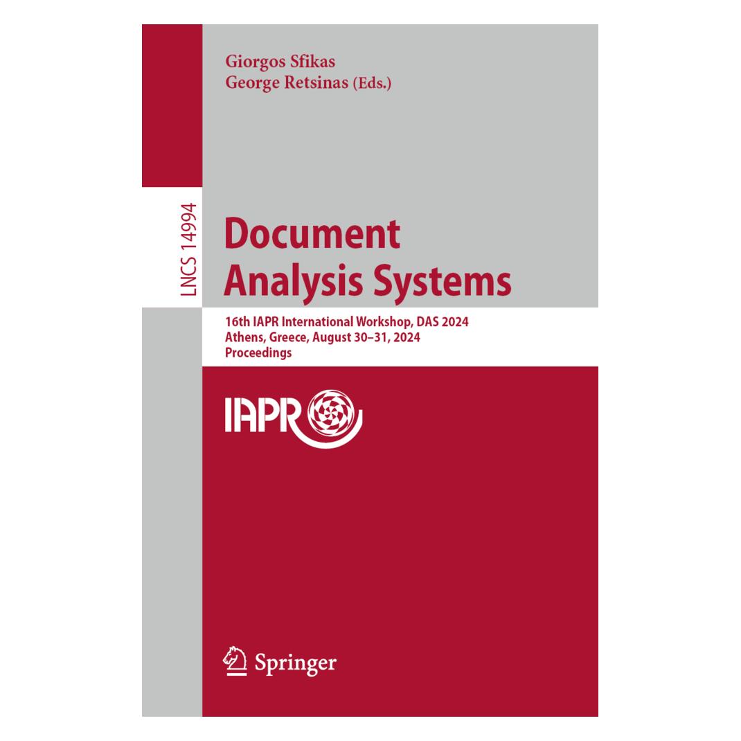 Springer Document Analysis Systems (Englisch, Softcover, George Retsinas, Giorgos Sfikas) (57092926)