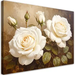 LEINWANDBILD Blumen 120x80cm