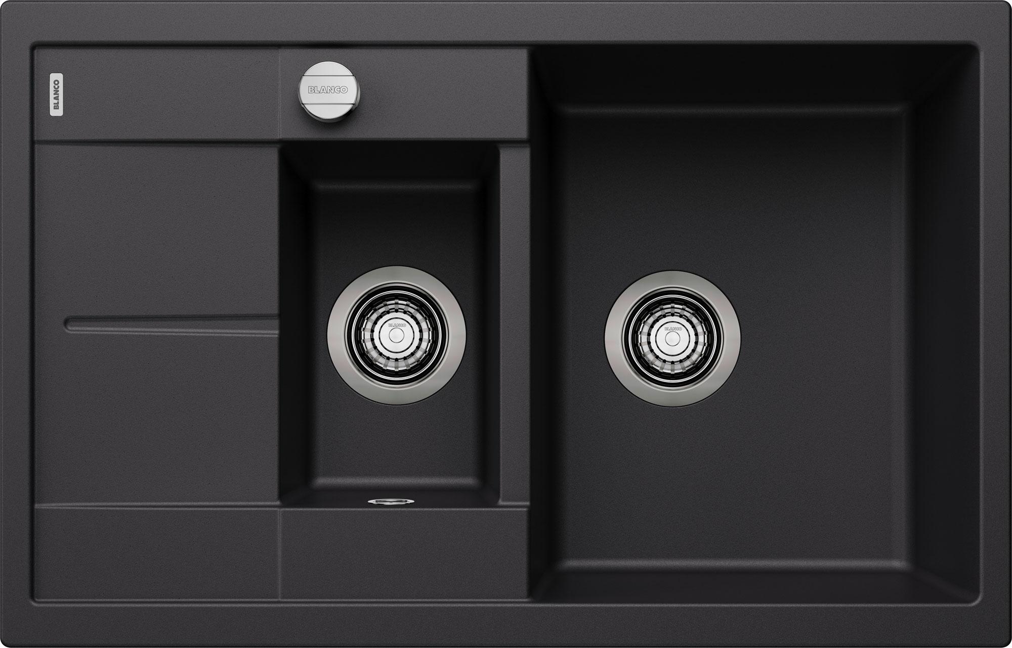 Blanco Metra 6 S Compact Schwarz - 525 925 Granitspüle