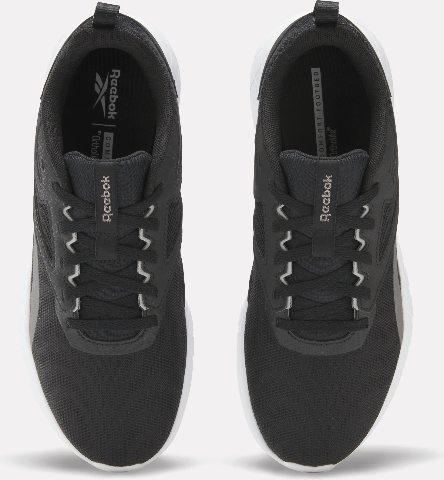 Trainingsschuh REEBOK "Flexagon Energy TR4", Damen, Gr. 39, schwarz, Synthetik, Textil, Schuhe Trainingsschuh, ideal für Gym und Fitnessstudio schwarz 39