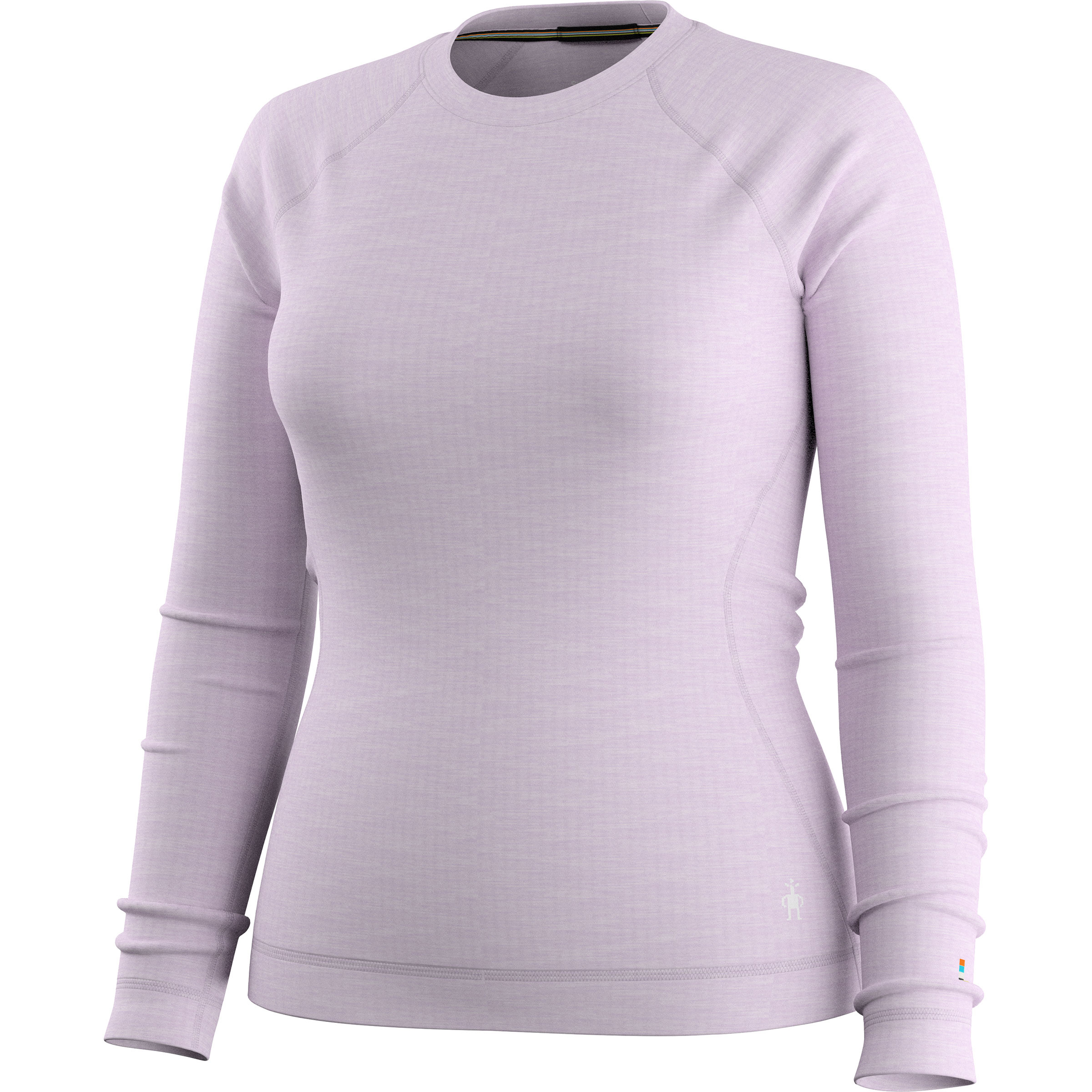 Smartwool Classic Thermal Merino Crew Damen Langarm Unterhemden grau Größe S Skifahren Hautfreundlich Merinowolle