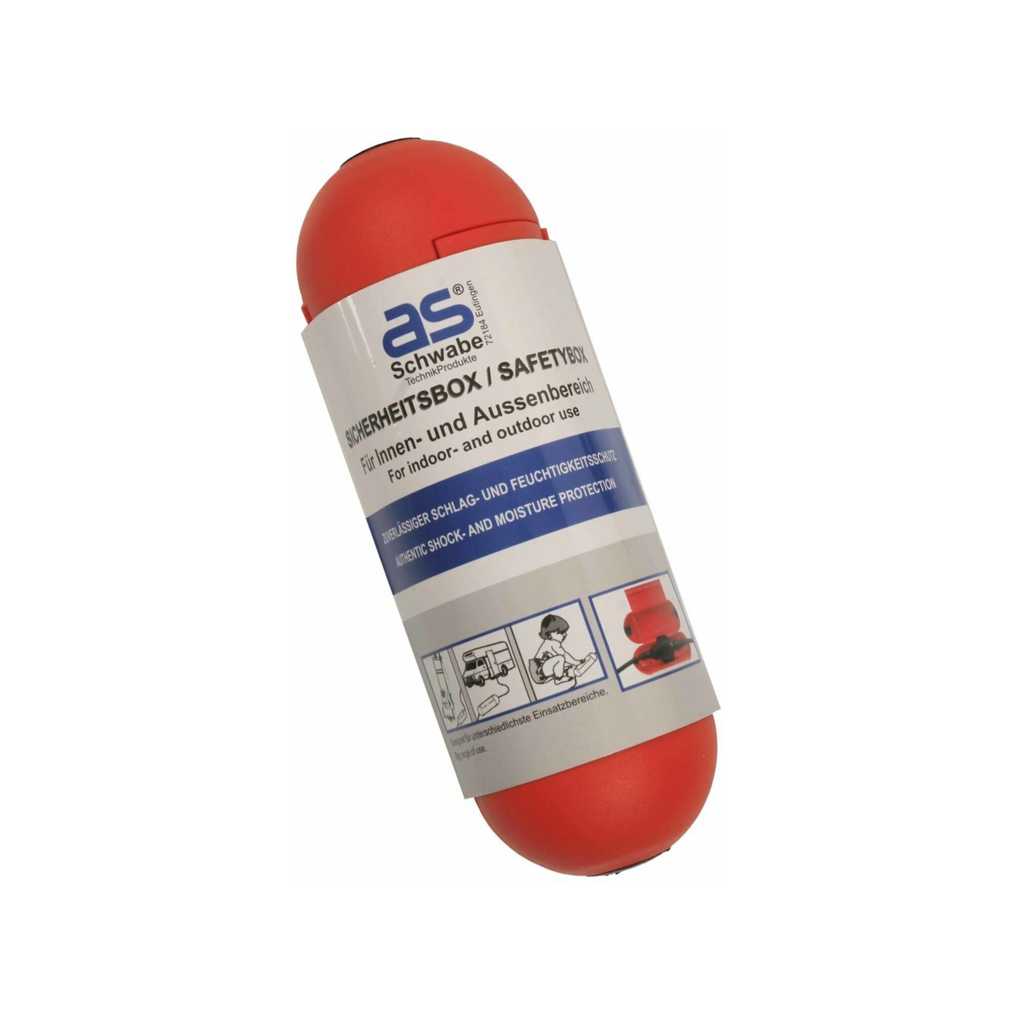 Sicherheitsbox für Stecker + Kupplung ; as - Schwabe (48707)