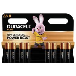 Duracell Plus Power Boost Mignon (AA)-Batterie Alkali-Mangan 1.5 V 8 St. 151257