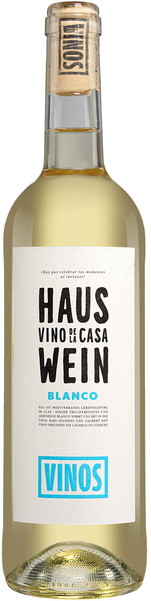 Hauswein Blanco 12.5% Vol. Weißwein Trocken aus Spanien