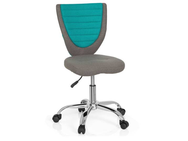 Jugenddrehstuhl Kiddy Comfort ca.41x94x41cm Grau,Türkis