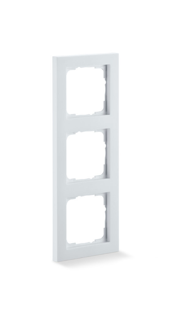 GEZE Abdeckrahmen Gira E2, vierfach, reinweiß matt 093995