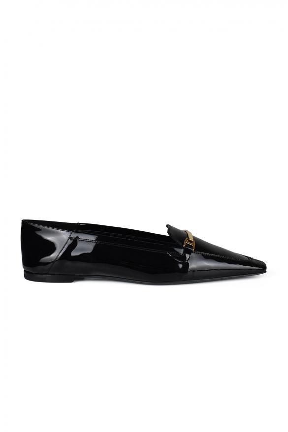 Saint Laurent Chris Mokassins Schwarz