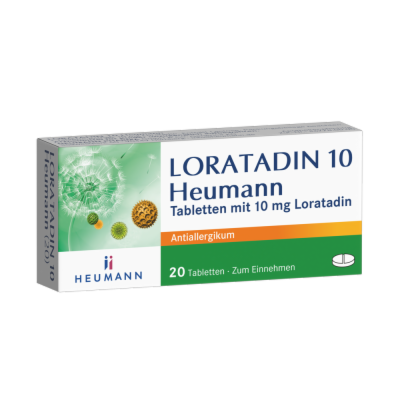 HEUMANN PHARMA GmbH & Co. Generica KG LORATADIN 10 Heumann Tabletten 20 St 01476621