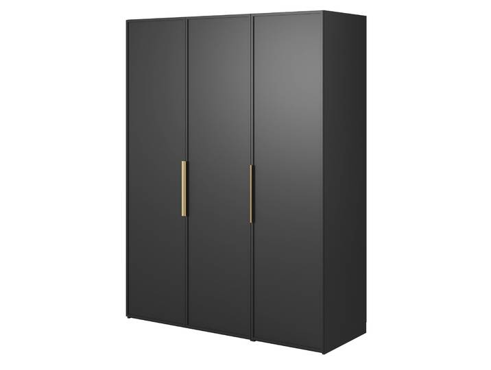 Drehtürenschrank Frame mit langer Kleiderstange und sieben