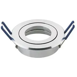 Einbaustrahler RING 83mm alu poliert