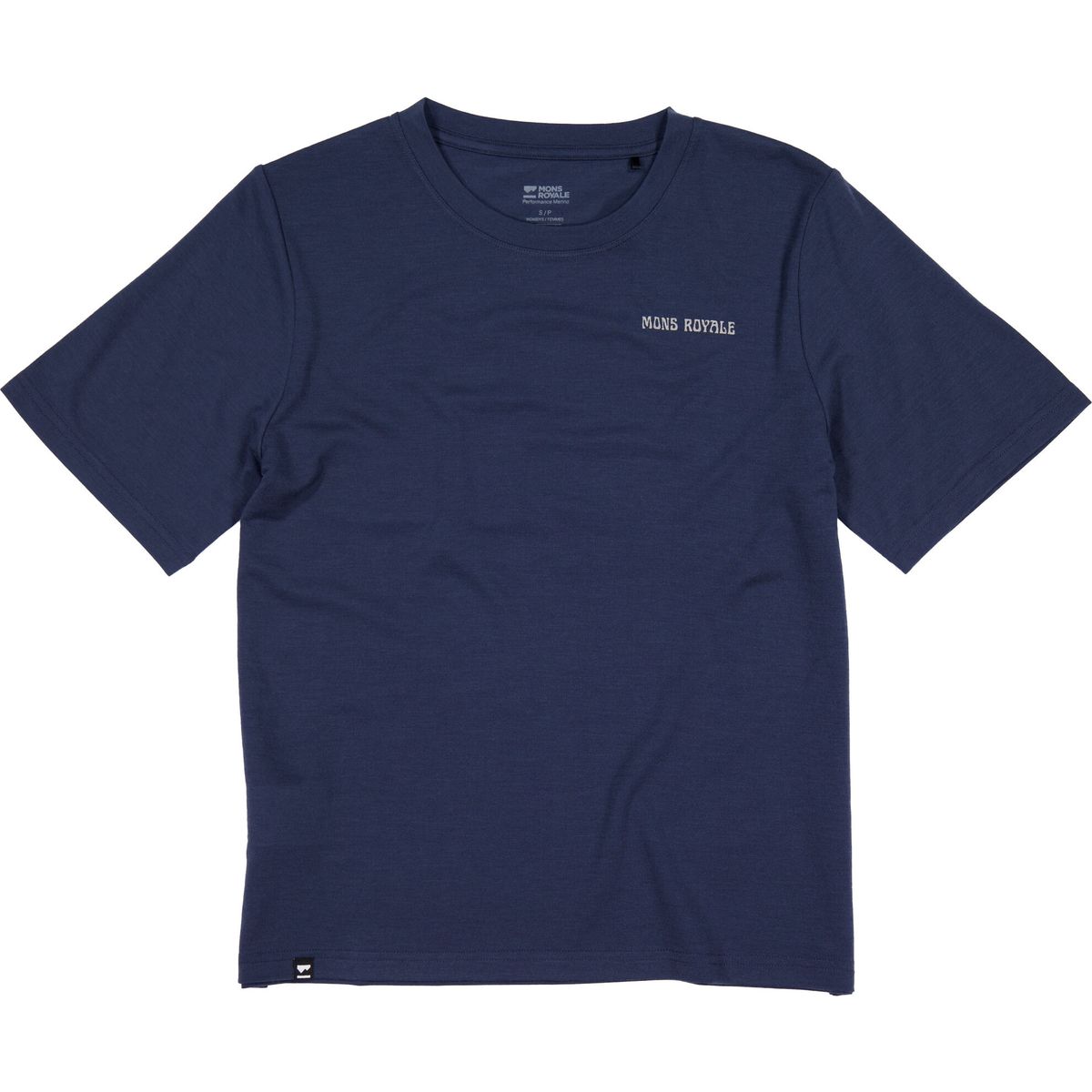 Mons Royale Womens Icon Merino Tee-shirt midnight (568) M 100447-1364-568-M
