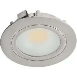 Nordlicht, Deckenleuchte, MM-Spot Hooge 3W 3000K stahl 410900 280lm 350mA starr DA55 ET12mm (280 lm)