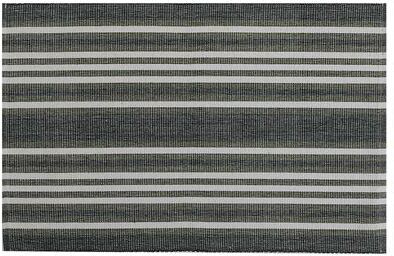 IH Casa Decor Chambray Ribbed Placemat Green Ombre - Set of 12