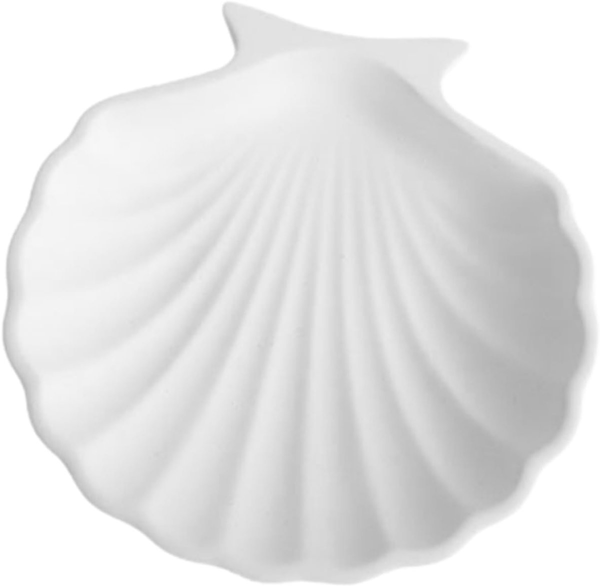 Decoratieve witte schaal als sieradenhouder voor thuisdecoratie, 85 gram