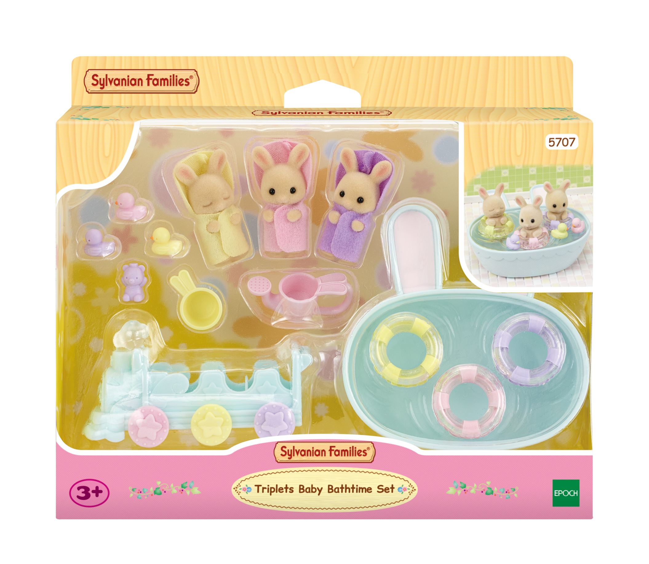 SYLVANIAN FAMILIES Milchhasen Bade Spielset