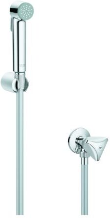Grohe Tempesta -F Trigger Spray 30 Handbrause 27514001 mit Handbrausehalter und Absperrventil, 1250mm, chrom