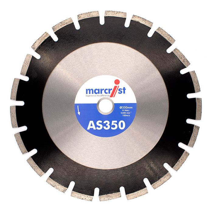 MARCRIST Asphalt-Diamanttrennscheibe AS350 500x25.4 mm 16926422