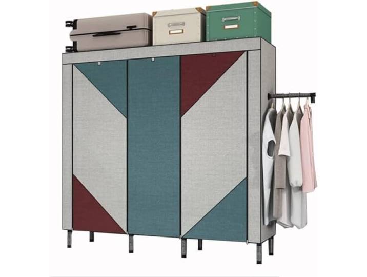 LoiYtrd Kleiderschrank-Organizer aus Vliesstoff mit Regalen