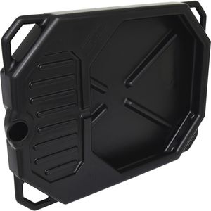 KS-Tools Ölauffangwanne 150.9358, mit Ausgießer, 55 Liter, aus Kunststoff, grün, 103 x 11 x 72,4cm