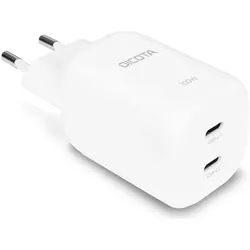 DICOTA 2-Port GaN Wall Charger 100W weiß