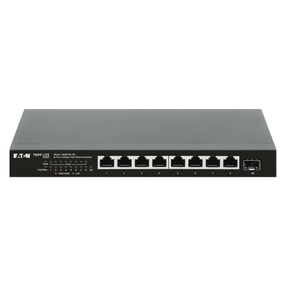 Eaton 8-Port 2.5 Gbps Desktop Gigabit Ethernet (8 Ports) (NG8POE-M2)