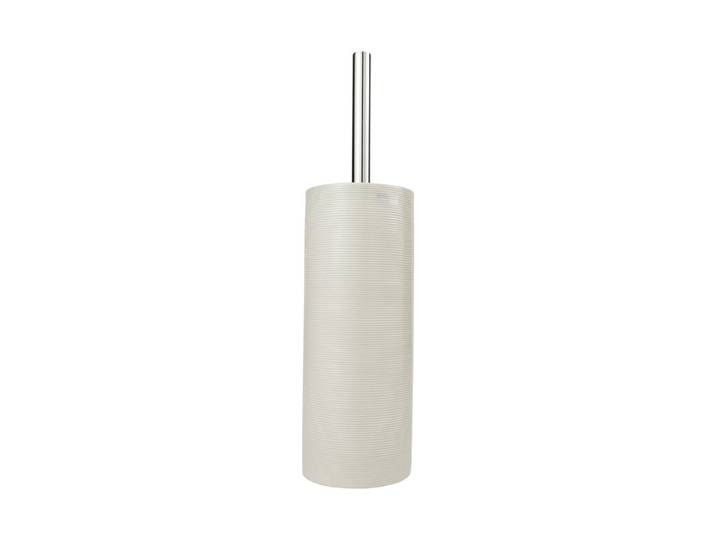 Spirella WC-Garnitur Tube Ribbed Silber 4 cm