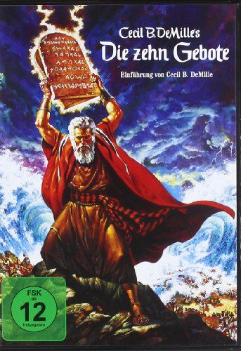 Cecil B. DeMille - Die zehn Gebote [2 DVDs] - Preis vom 11.10.2026 03:10:56 h